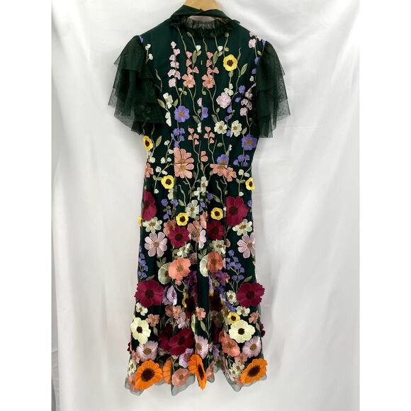 Jessakae S green floral Jubilee Midi Dress - Picture 5 of 8